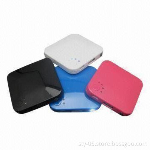 1,800mAh External Batteries for iPad/iPhone/iPod and Cellphones, with Emergency LED Flashlight